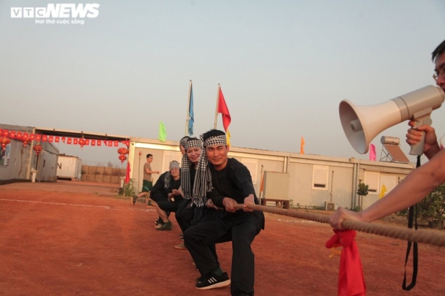 These activities include folk games such as goat catching while blindfolded, tug of war, kite flying, and drum beating among others.