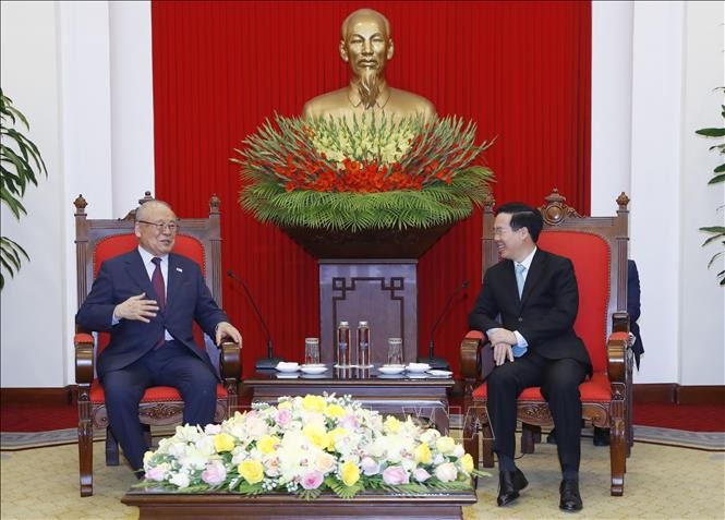 vietnam japan partnership thriving party official