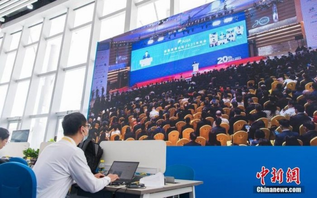 The 2021 Boao forum for Asia opens in China on April 18, drawing the participation of heads of state and government of many Asian countries, as well as economic experts, scholars and businesspeople in the region. (Photo: Chinanews)