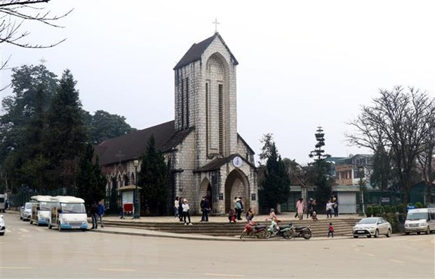 Fansipan peak (Photo: VNA)