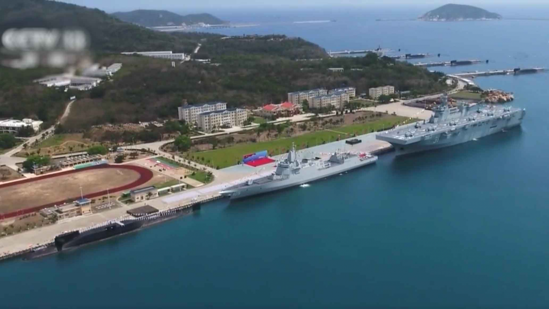 China commissions three advanced naval ships
