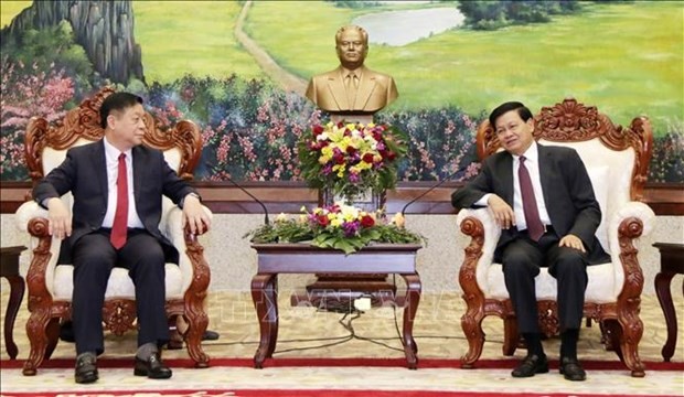 lao leaders vietnam will reap greater achievements under cpv leadership