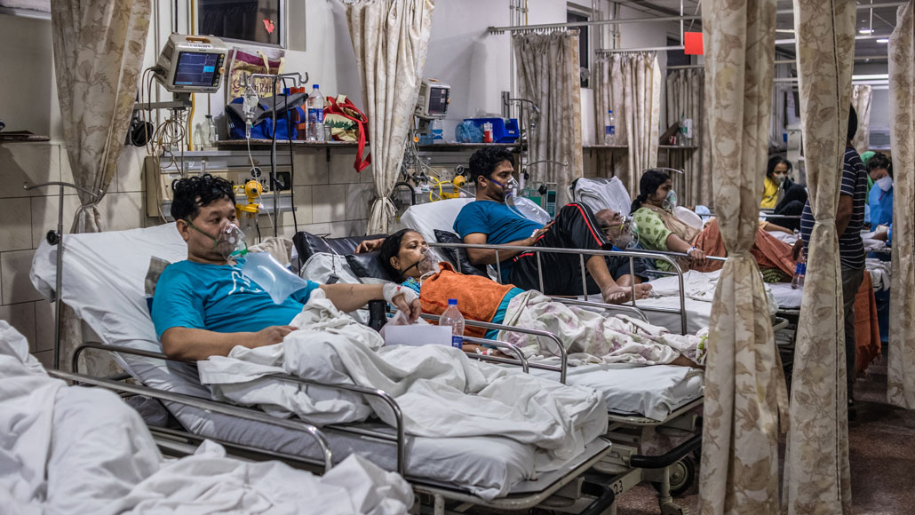 covid 19 in india early signs of second wave peaking as growth slows