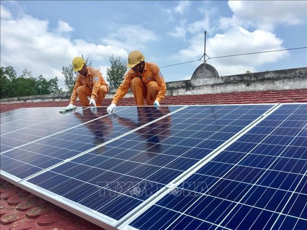 Vietnam now ranks seventh in the world in terms of capacity, according to clean energy research group BloombergNEF. (Photo: VNA)