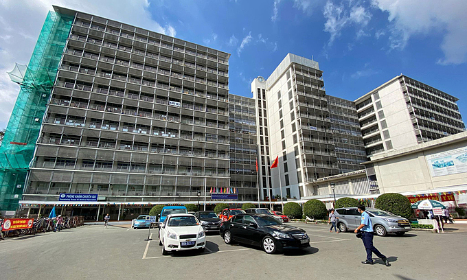 A view of Cho Ray Hospital, HCMC, July 2020. Photo by VnExpress