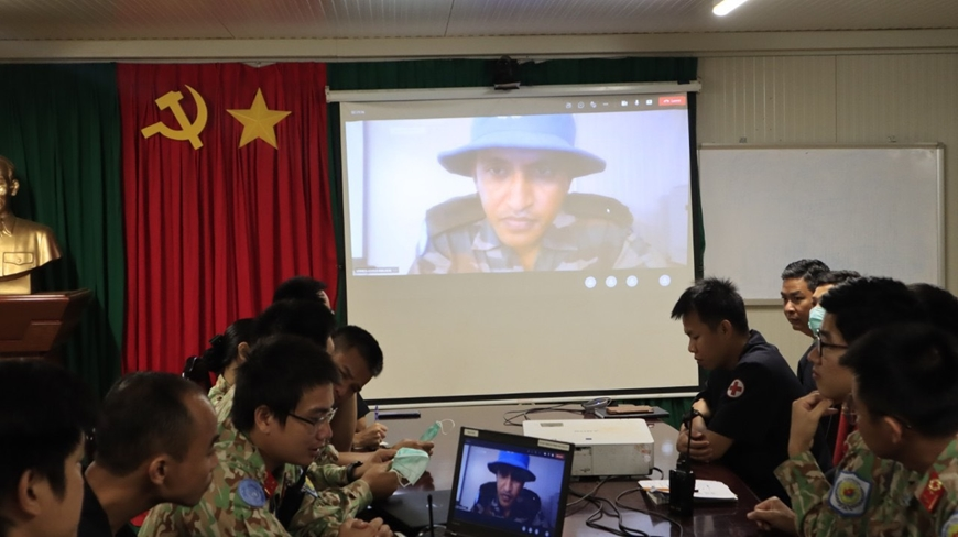 vietnamese indian level 2 field hospitals launch online refresher course