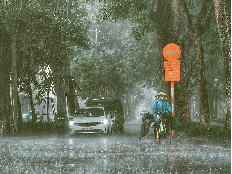 Vietnam weather forecast: widespread heavy rains to hit the north until August 19