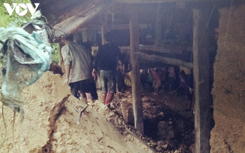 heavy rain causes wall collapse in northern mountainous province killing one
