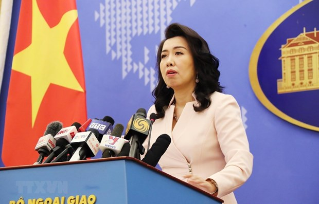 The Foreign Ministry's spokesperson Le Thi Thu Hang (Source: VNA)