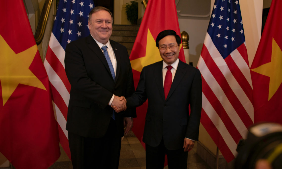 us secretary of state pompeo congratulates vietnam on national day