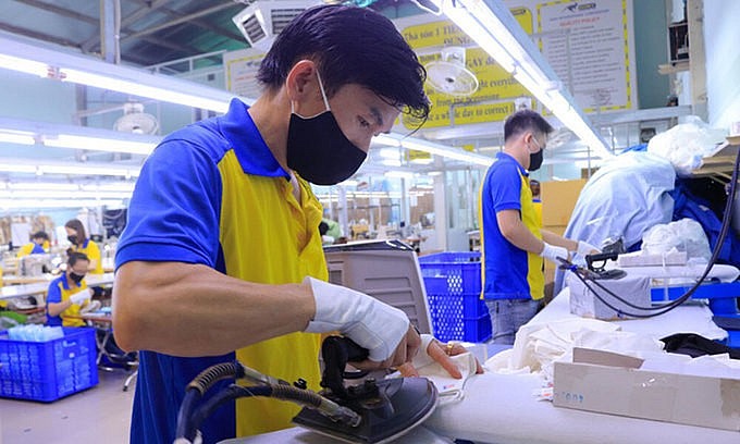 Workers in a Ho Chi Minh City garment factory. Photo by VnExpress