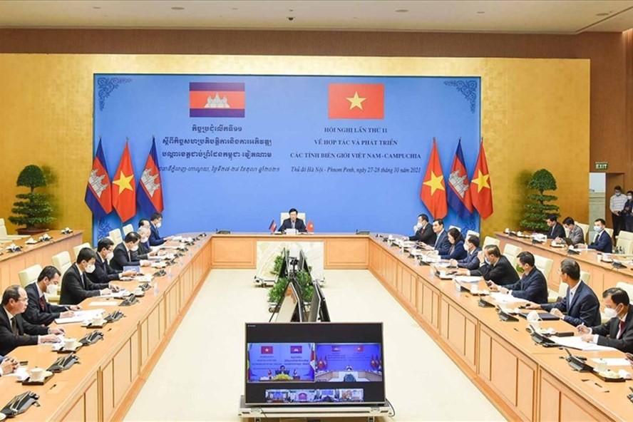 vietnam cambodia step up coordination in building shared border