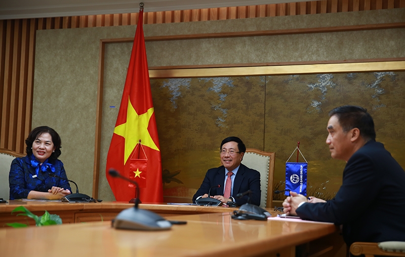 deputy pm vietnam treasures wbs valuable support