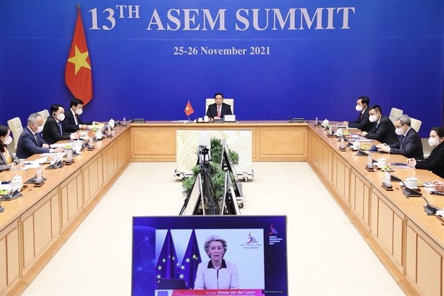 vietnam proposes initiatives to strengthen cooperation in asem