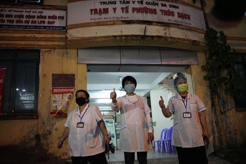 truc bach street ended its quarantine excepting 2 house no