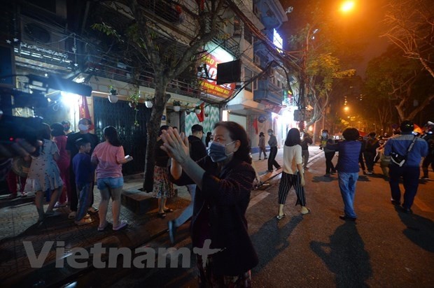 truc bach street ended its quarantine excepting 2 house no