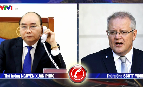 vietnamese pm discusses covid 19 measures with australian pm