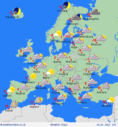 UK and europe weather forecast latest, january 10: snow to blanket the uk as polar air strike