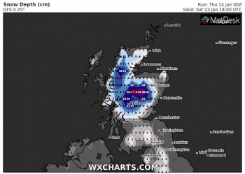 uk and europe weather forecast latest january 16 snow showers to sweep across the uk