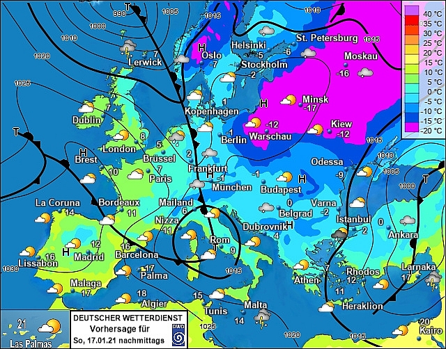 UK and europe weather forecast latest, january 17: powerful arctic bomb to prevail britain with heavy snowfall