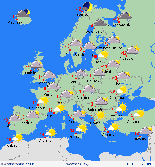 UK and Europe weather forecast latest, January 19: Flood warnings issued across much of the UK