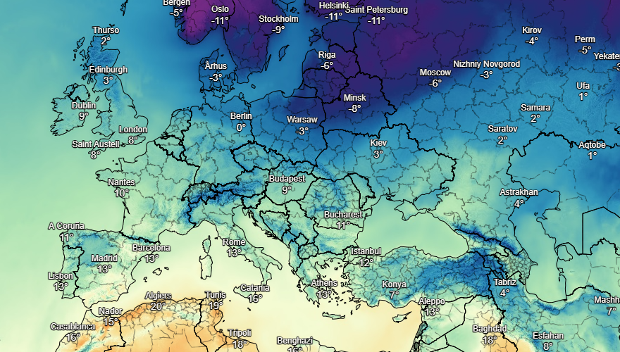 UK and Europe daily weather forecast latest, February 5: The biggest snow event to hit the UK in days while maps turn purple with heavy snow sparked by storms from the Atlantic