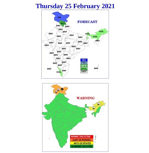 India daily weather forecast latest, February 25: Warm weather over parts of Pune and neighbourhoods