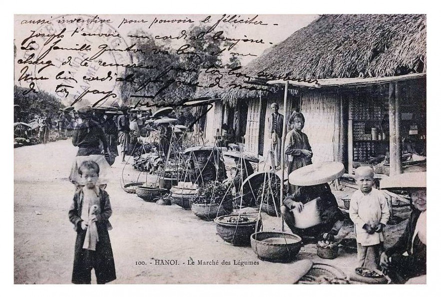 Old Vietnamese Market Through Black And White Photos Old Vietnamese Market Through Black And White Photos