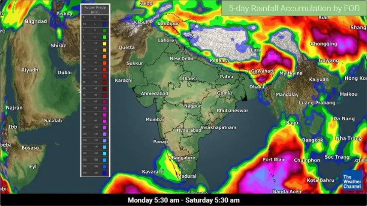 India daily weather forecast latest, March 30: Wet weather continues over Ladakh, Jammu & Kashmir, Himachal, Kerala, and Northeast India