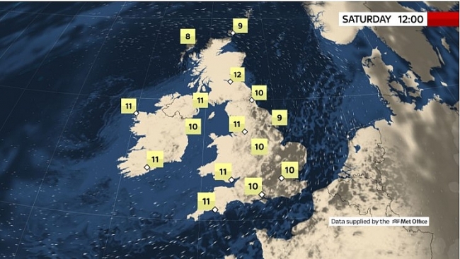 UK and Europe daily weather forecast latest, April 3: Largely settled and dry conditions with plenty of sunshine in the UK