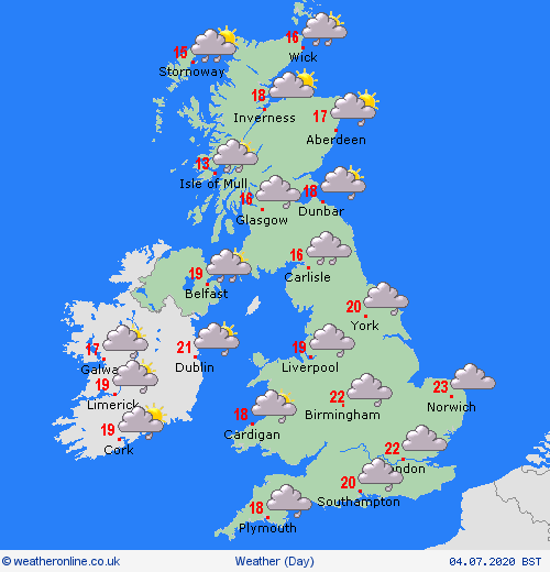 uk and europe weather forecast july 6 scorching heat ahead of thunder stoms showers