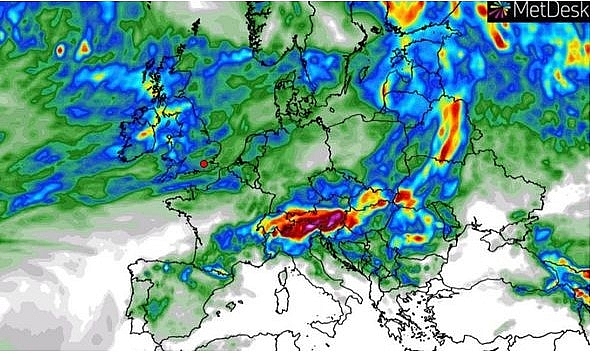 uk and europe weather forecast latest july 23 searing to end in britain