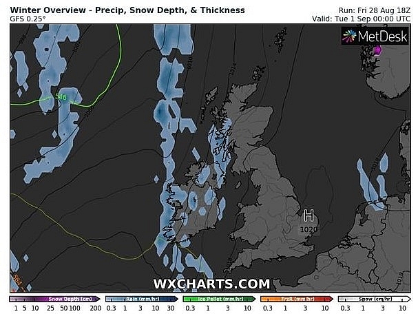 UK and europe weather forecast latest, august 31: warmer temperatures to sweep across the uk
