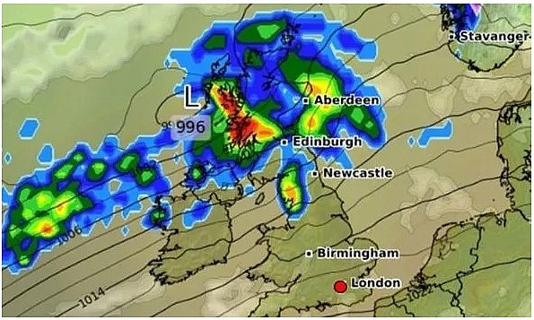 UK and europe weather forecast latest, september 11:
