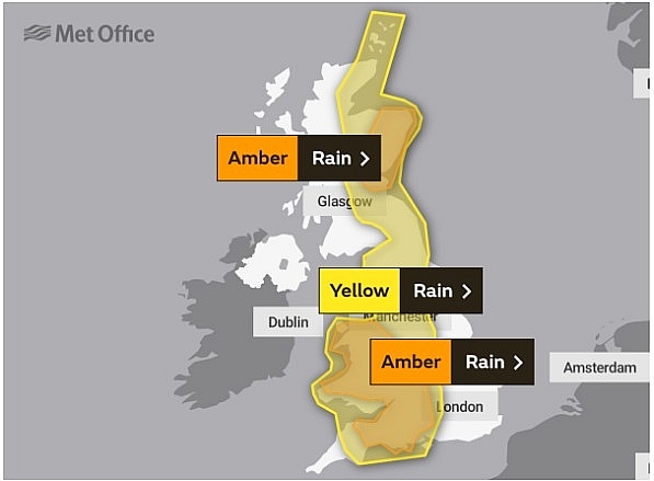 UK and europe weather forecast latest, october 4: storm alex is forecasted to smash with heavy rain potential flooding