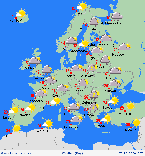 UK and europe weather forecast latest, october 5: record breaking rainfall thunderstorms savage britain