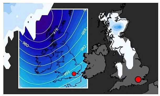 UK and Europe weather forecast latest, October 22: Freezing temperatures and snow to hit Britain amid remnants of Storm Barbara