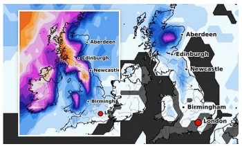 uk and europe weather forecast latest december 2 freezing temperatures fog and snow start the christmas season