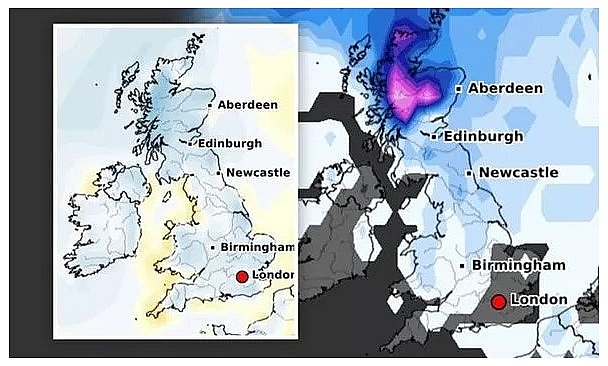 UK and Europe weather forecast latest, December 13: Freezing Christmas to come with -7 degree Celsius