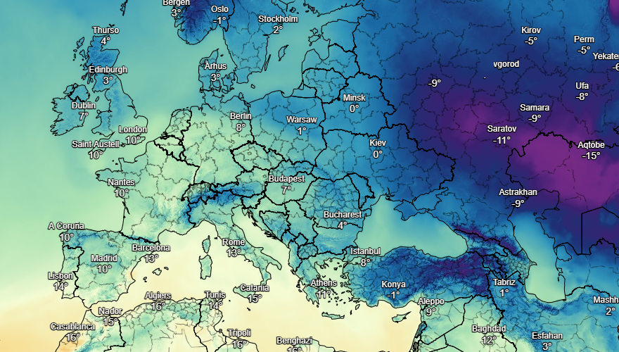 UK and Europe weather forecast latest, December 24: Freezing air, widespread snow to cover the UK over the next couple of weeks