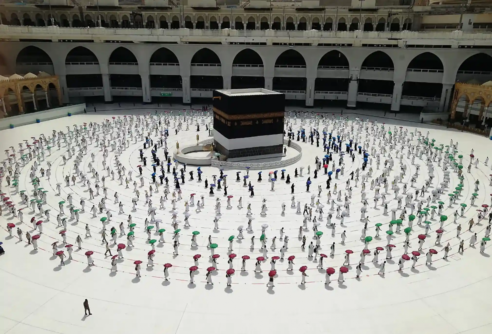 hajj pilgrimage went downsized due to covid 19
