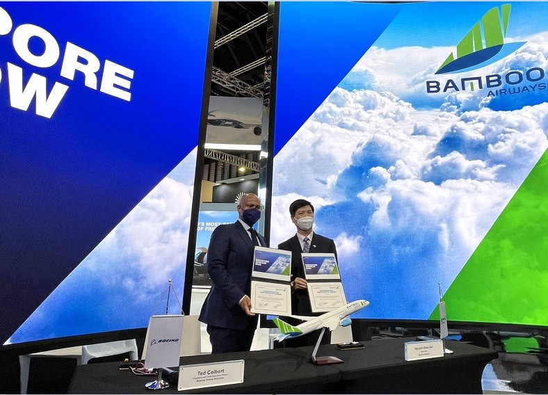 Bamboo Airways to Ink $60 Million Deal With SR Technics and Discuss to Purchase Boeing 777X at Singapore Airshow