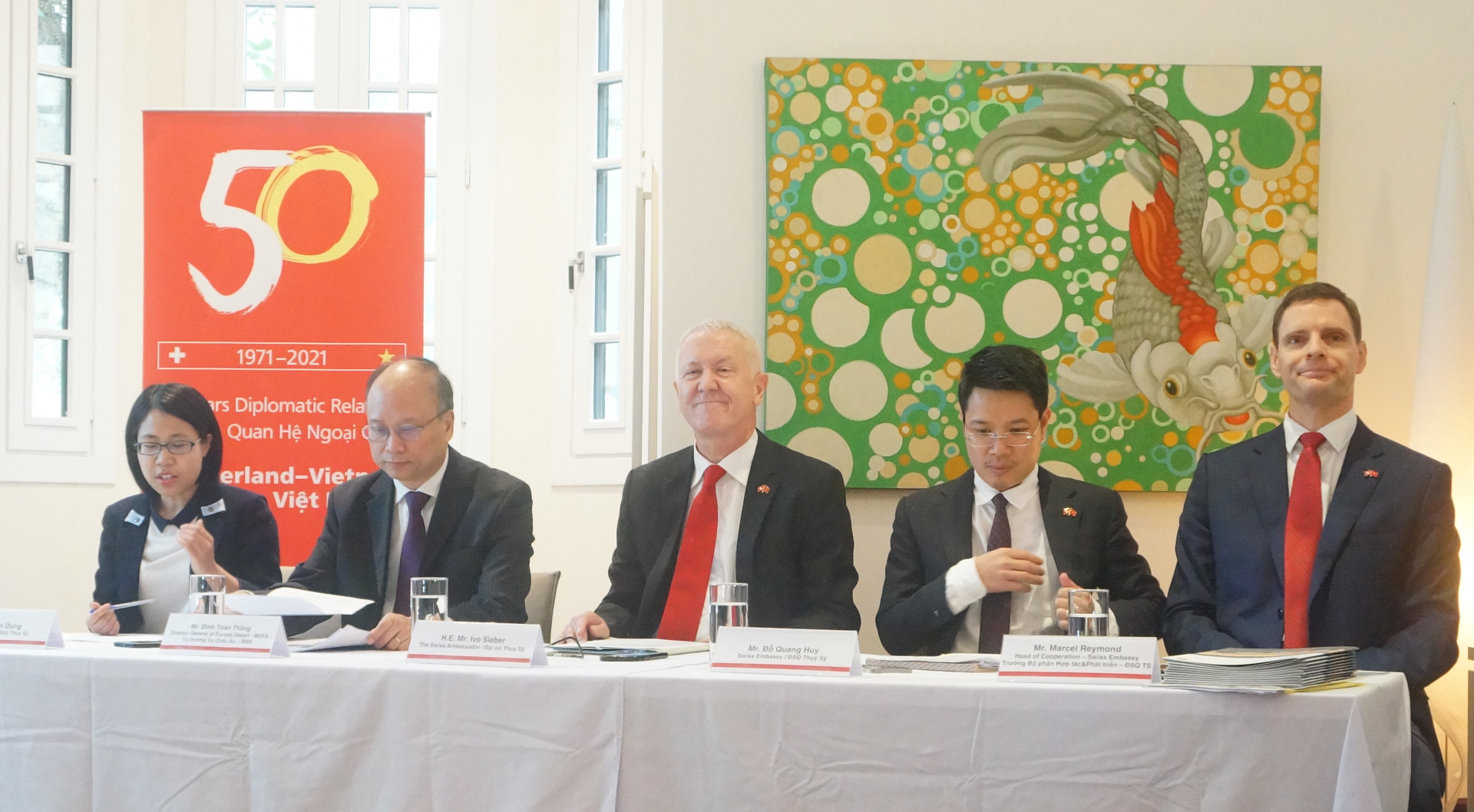 Commemorations to celebrate the 50th anniversary of Swiss-Vietnamese Diplomatic Relations in 2021 launched