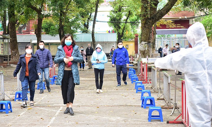 hanoi first rapid mass testing for covid 19 implementation started