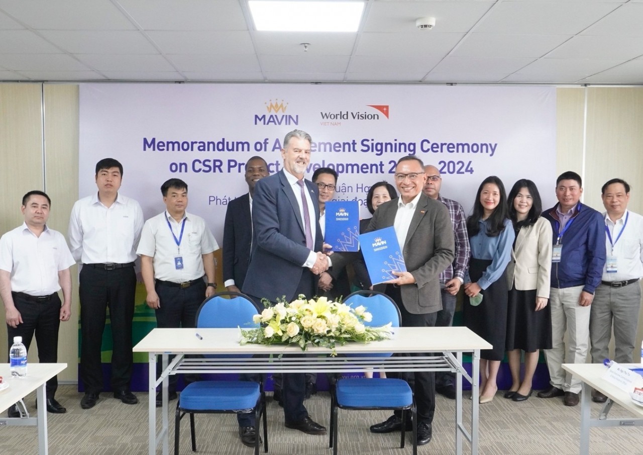 mavin group and world vision vietnam joined hands to sustainably develop agribusiness of vietnam
