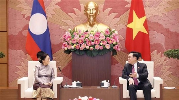 vietnam laos cement special friendship boost all round cooperation
