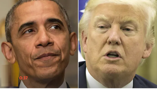 us presidents obamagate hashtag by trump and an absolute chaotic disaster criticized by obama
