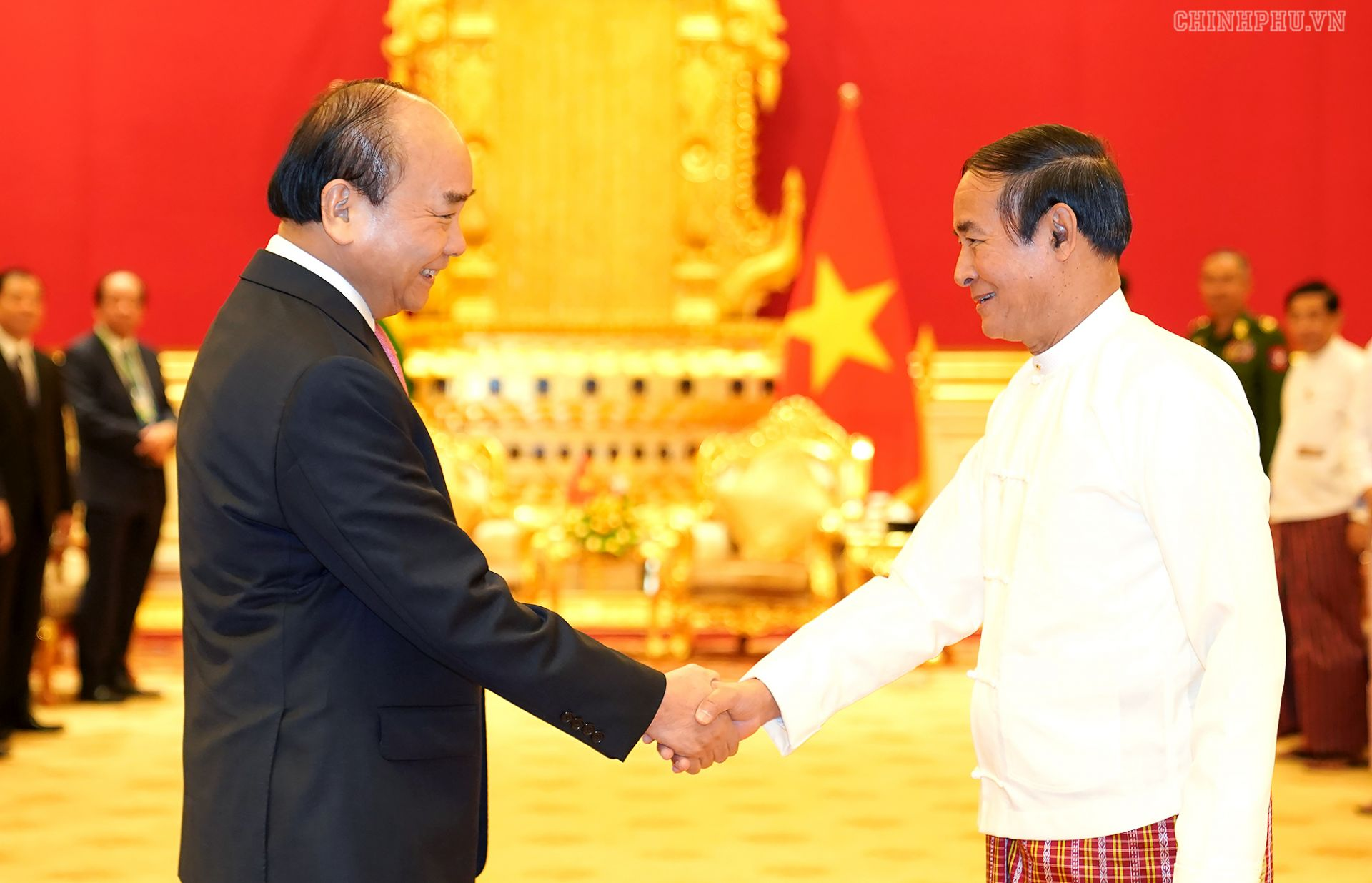 myanmar and vietnamese leaders exchange congratulatory messages on the 45th anniversary of diplomatic relation establishment