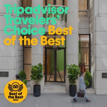 High Five for Lanson Place in the 2021 Tripadvisor Travellers’ Choice Award