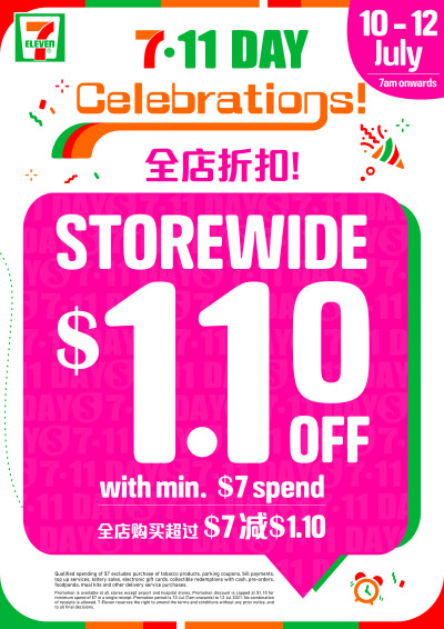 celebrate 711 day with storewide promotions and new colourful ready to eat range plus sweet japanese treats